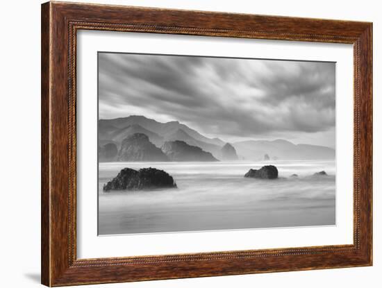 Ecola Beach 1-Moises Levy-Framed Photographic Print