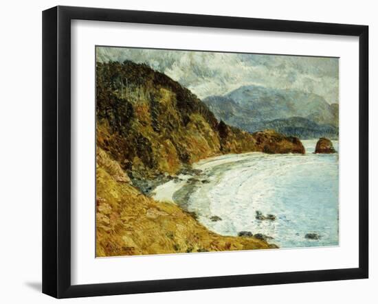 Ecola Beach, Oregon-Childe Hassam-Framed Giclee Print