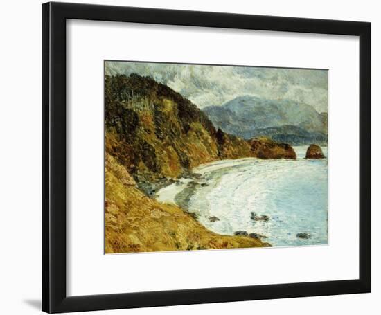 Ecola Beach, Oregon-Childe Hassam-Framed Giclee Print