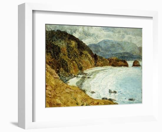 Ecola Beach, Oregon-Childe Hassam-Framed Giclee Print