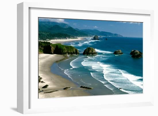 Ecola State Park III-Ike Leahy-Framed Photographic Print