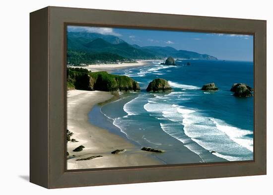 Ecola State Park III-Ike Leahy-Framed Premier Image Canvas