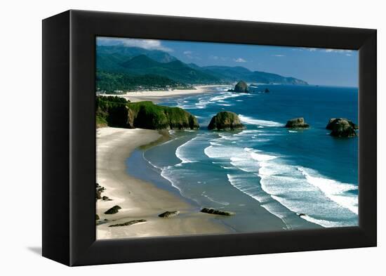 Ecola State Park III-Ike Leahy-Framed Premier Image Canvas