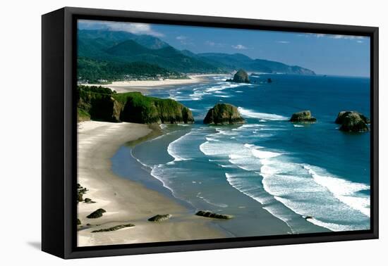 Ecola State Park III-Ike Leahy-Framed Premier Image Canvas