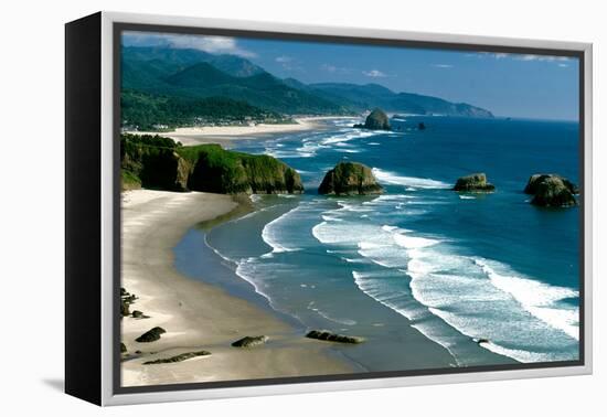 Ecola State Park III-Ike Leahy-Framed Premier Image Canvas