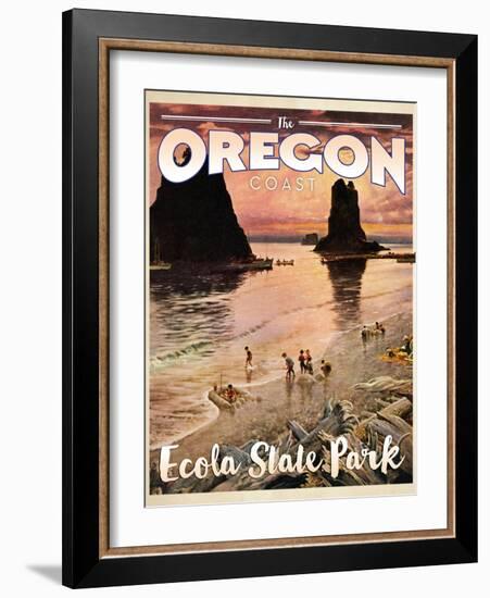 Ecola State Park-null-Framed Giclee Print