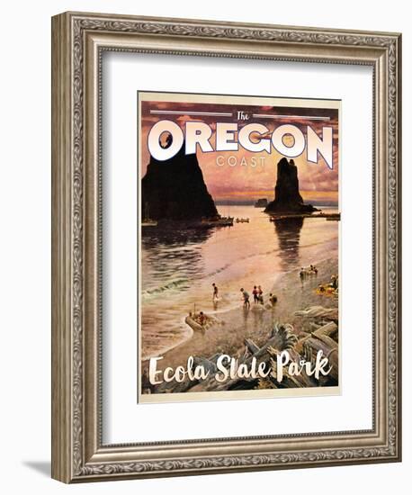 Ecola State Park-null-Framed Giclee Print