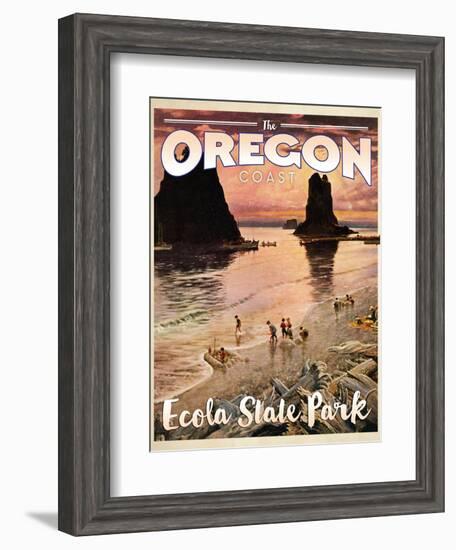 Ecola State Park-null-Framed Giclee Print