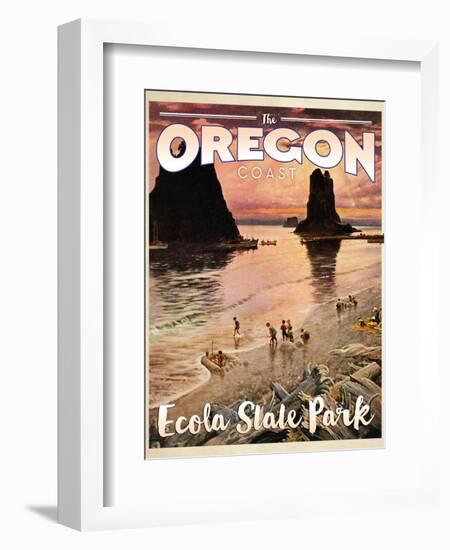 Ecola State Park-null-Framed Giclee Print