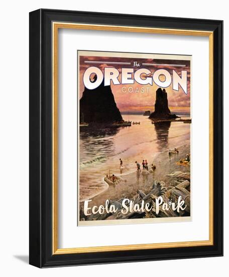 Ecola State Park-null-Framed Giclee Print