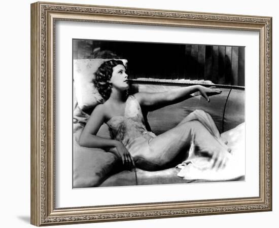 Ecstasy by Gustavmachaty with Hedy Lamarr Billed as Hedy Kiesler 1933-null-Framed Photo