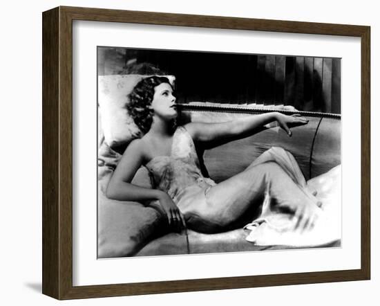 Ecstasy by Gustavmachaty with Hedy Lamarr Billed as Hedy Kiesler 1933-null-Framed Photo