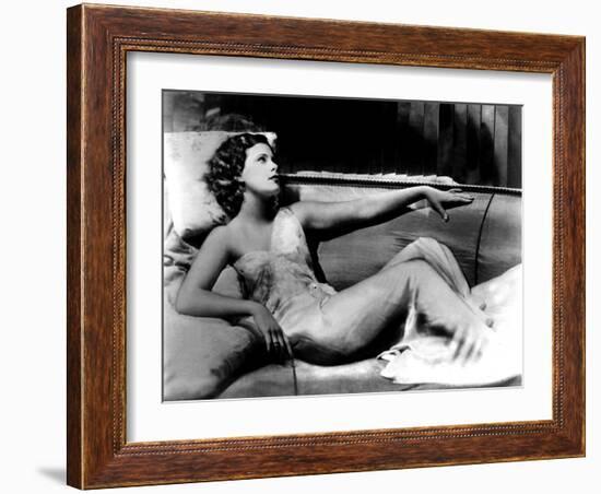 Ecstasy by Gustavmachaty with Hedy Lamarr Billed as Hedy Kiesler 1933-null-Framed Photo