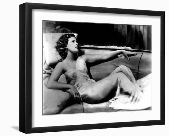 Ecstasy by Gustavmachaty with Hedy Lamarr Billed as Hedy Kiesler 1933-null-Framed Photo