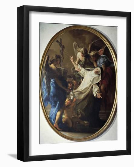 Ecstasy of St. Catherine of Siena, 1743-Pompeo Batoni-Framed Giclee Print
