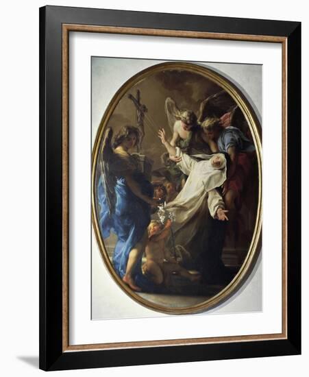 Ecstasy of St. Catherine of Siena, 1743-Pompeo Batoni-Framed Giclee Print