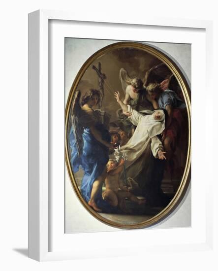 Ecstasy of St. Catherine of Siena, 1743-Pompeo Batoni-Framed Giclee Print