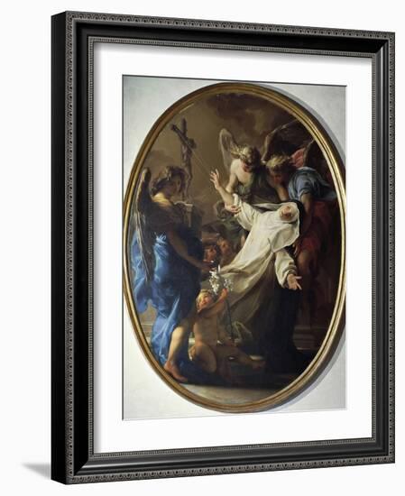 Ecstasy of St. Catherine of Siena, 1743-Pompeo Batoni-Framed Giclee Print