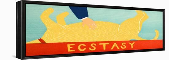 Ecstasy Yellow-Stephen Huneck-Framed Premier Image Canvas