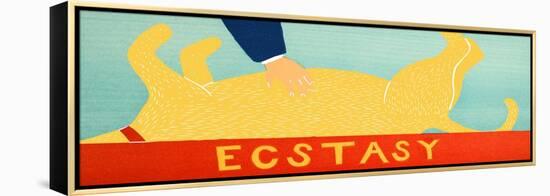 Ecstasy Yellow-Stephen Huneck-Framed Premier Image Canvas