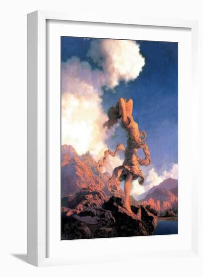 Ecstasy-Maxfield Parrish-Framed Art Print