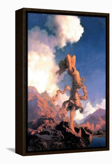 Ecstasy-Maxfield Parrish-Framed Stretched Canvas