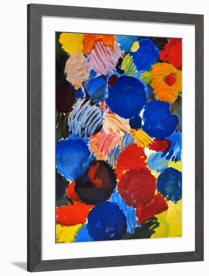 Ecstatic Blue, 1961-Ernst  Wilhelm Nay-Framed Collectable Print