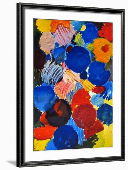 Ecstatic Blue, 1961-Ernst  Wilhelm Nay-Framed Collectable Print