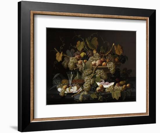 Ecstatic Fruit, 1852-Severin Roesen-Framed Giclee Print