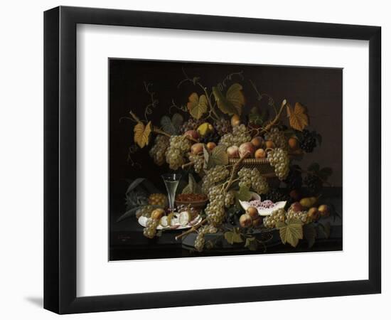 Ecstatic Fruit, 1852-Severin Roesen-Framed Giclee Print