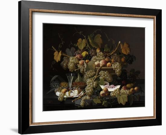 Ecstatic Fruit, 1852-Severin Roesen-Framed Giclee Print