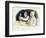 Ecstatic Parents with their New Baby-Honore Daumier-Framed Giclee Print