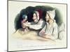 Ecstatic Parents with their New Baby-Honore Daumier-Mounted Giclee Print