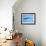 Ecuador, Galapagos, a Male and Female Frigate Bird Soar Overhead-Niels Van Gijn-Framed Photographic Print displayed on a wall