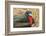 Ecuador, Galapagos National Park. Close-up of Male Great Frigatebird-Cathy & Gordon Illg-Framed Photographic Print