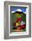 Ecuador, Otavalo. Woven wallhangings displaying scenes of Andean life and culture-Kymri Wilt-Framed Photographic Print