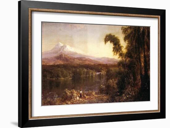 Ecuadorian Landscape, 1877-Frederic Edwin Church-Framed Giclee Print