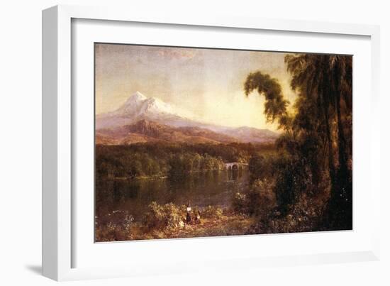 Ecuadorian Landscape, 1877-Frederic Edwin Church-Framed Giclee Print