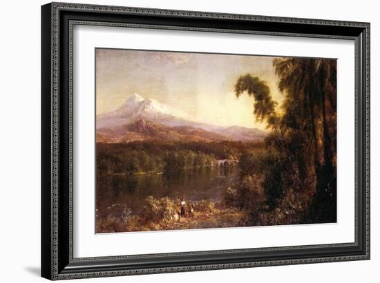 Ecuadorian Landscape, 1877-Frederic Edwin Church-Framed Giclee Print