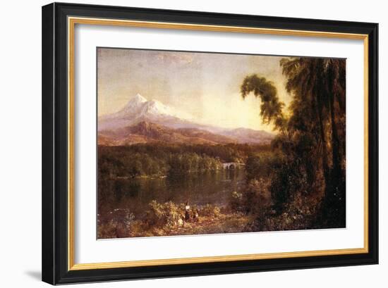 Ecuadorian Landscape, 1877-Frederic Edwin Church-Framed Giclee Print