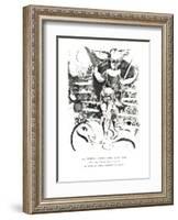 Ecuyere a l'Oiseau-Marc Chagall-Framed Collectable Print