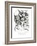 Ecuyere a l'Oiseau-Marc Chagall-Framed Collectable Print
