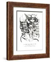 Ecuyere a l'Oiseau-Marc Chagall-Framed Collectable Print