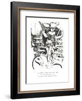 Ecuyere a l'Oiseau-Marc Chagall-Framed Collectable Print