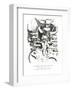 Ecuyere a l'Oiseau-Marc Chagall-Framed Collectable Print