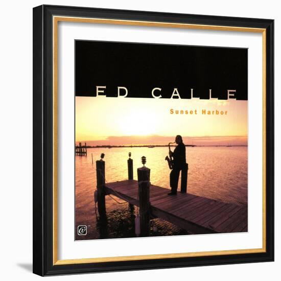 Ed Calle - Sunset Harbor--Framed Art Print