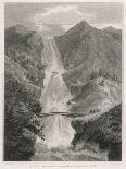 Waterfall at Kringlendal, Norway-ED Clarke-Art Print