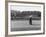 Ed Furgol, Sinking Final Put, and Wins the National Open Golf Tournament at Baltusrol Golf Club-Peter Stackpole-Framed Premium Photographic Print