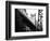 Ed Koch Queensboro Bridge (Queensbridge) View, Manhattan, New York, Black and White Photography-Philippe Hugonnard-Framed Photographic Print