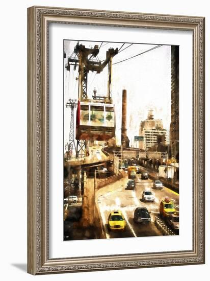 Ed Koch Queensboro Bridge Traffic III-Philippe Hugonnard-Framed Giclee Print